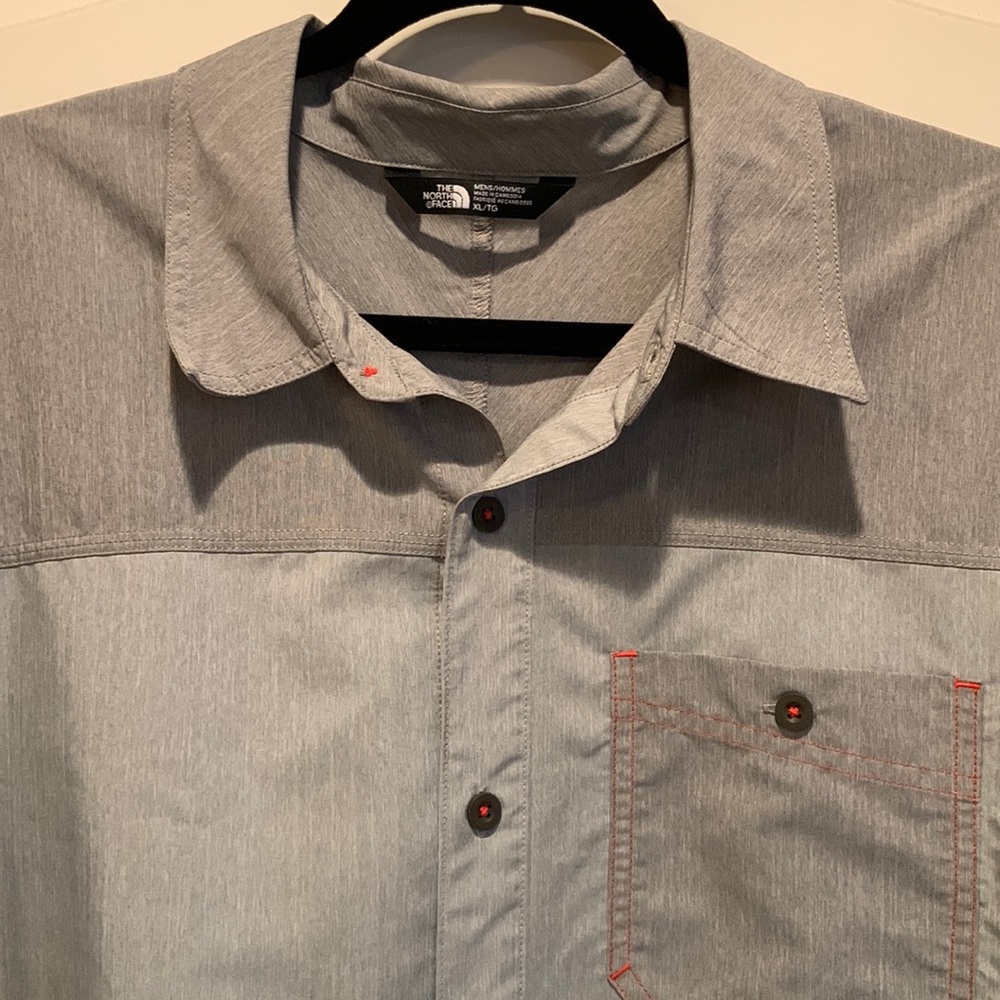 EUC The North Face button-down shirt.
